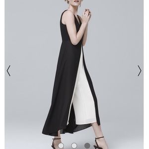 Sleeveless Overlay Jumper